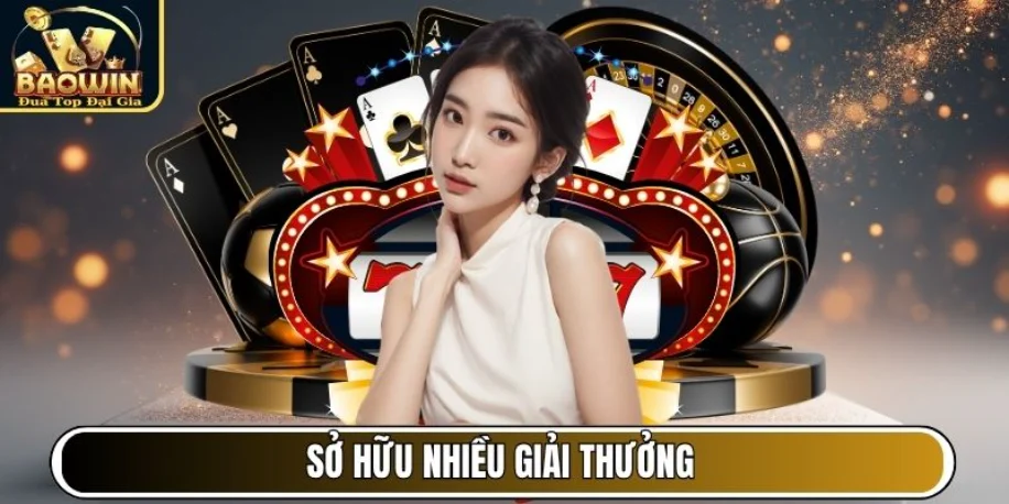 Baowin - Cổng Game Giải Trí Đẳng Cấp Với Thưởng Cạnh Tranh 13 Sở hữu nhiều giải thưởng